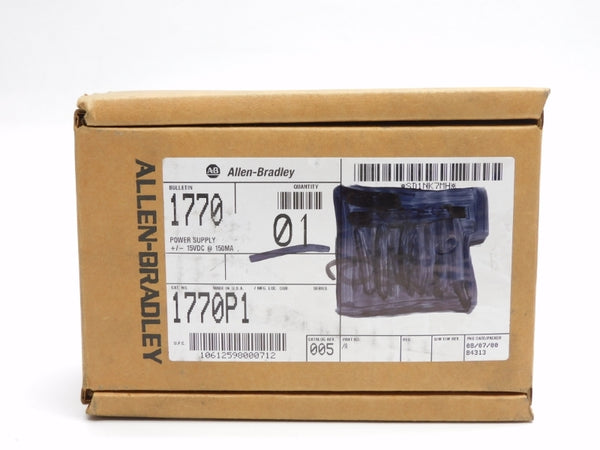 ALLEN BRADLEY 1770-P1 220/240VAC NSMP