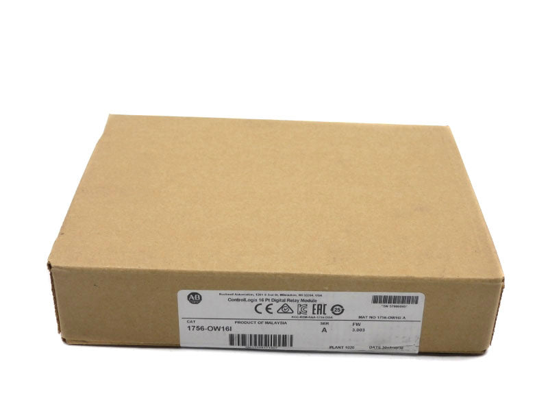 ALLEN BRADLEY 1756-OW16I SER. A F/W 3.003 DATE: 2017 NSFS