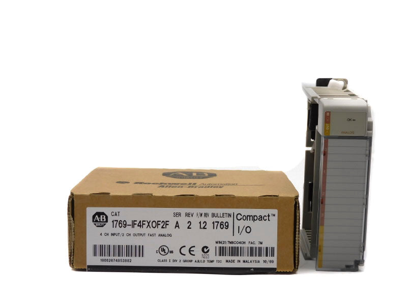 ALLEN BRADLEY 1769-IF4FXOF2F SER. A F/W 1.2 24VDC 0.22A NSMP