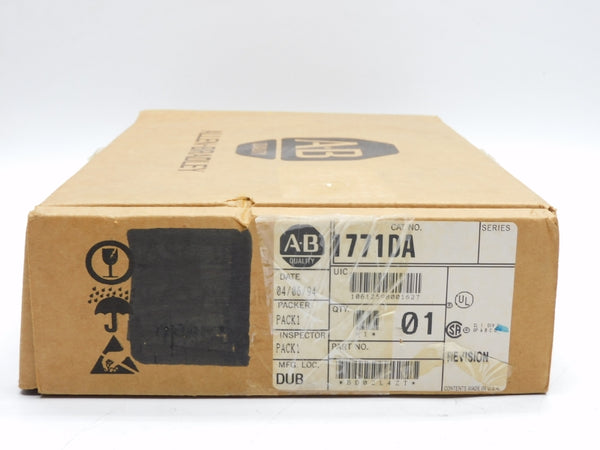 ALLEN BRADLEY 1771-DA SER. A 5VDC 1.3A F/W C NSMP