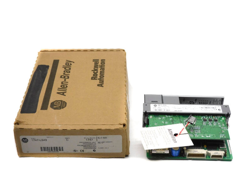 ALLEN BRADLEY 1747-L543 SER. C 24VDC 1A F/W 10 (NO KEY) NSMP