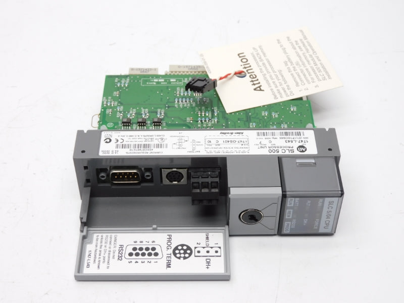 ALLEN BRADLEY 1747-L543 SER. C 24VDC 1A F/W 10 (NO KEY) NSMP