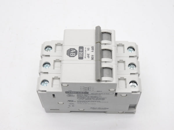 ALLEN BRADLEY 1492-CB3H050 SER. C 277V 5A (WH) NSMP