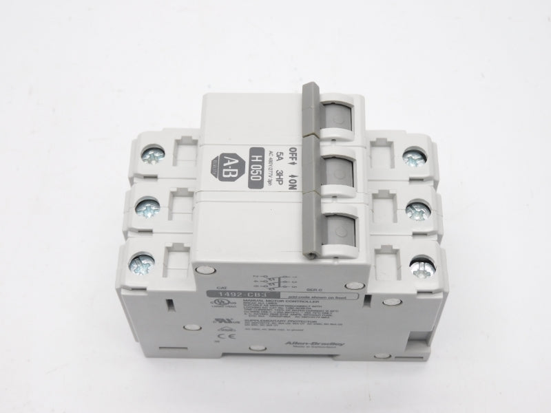 ALLEN BRADLEY 1492-CB3H050 SER. C 277V 5A (WH) NSMP