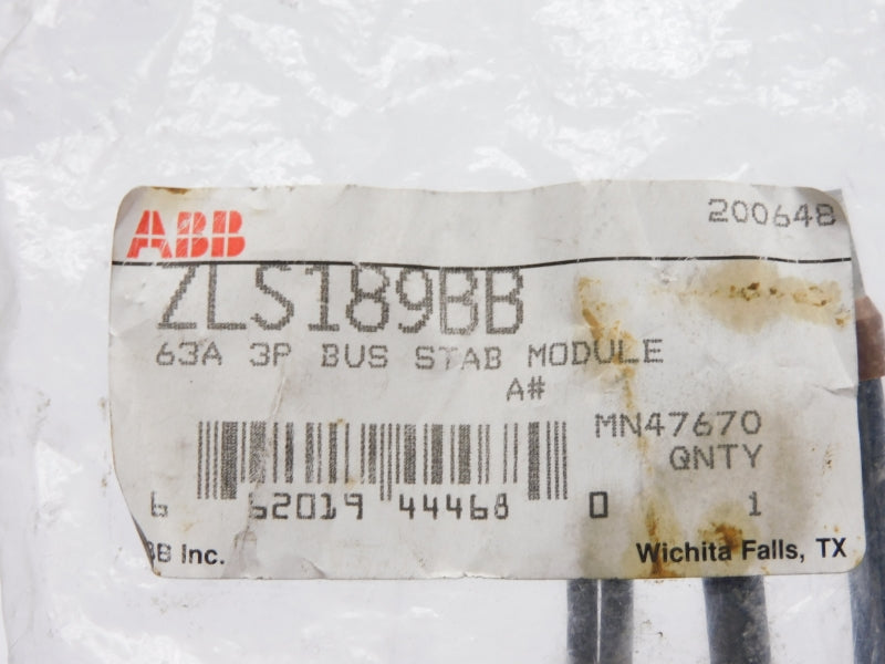 ABB ZLS189BB 63A NSMP
