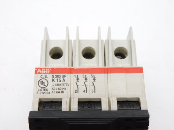 ABB S203UP-K15A 277V 15A UNMP