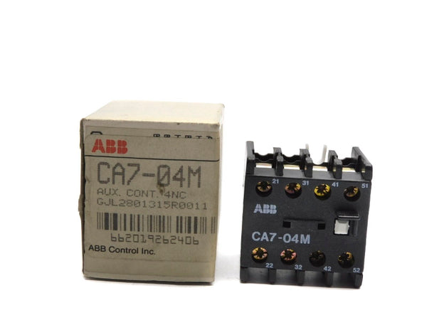 ABB GJL2801315R0011 CA7-04M 660V 10A NSMP