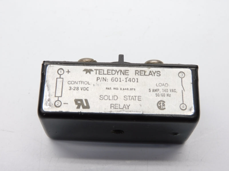 TELEDYNE RELAYS 601-1401 140VAC 5A UNMP