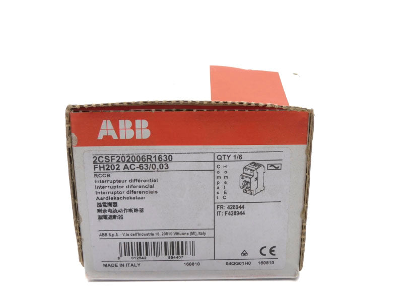 ABB 2CSF202006R1630 FH202AC-63/0,03 NSFS