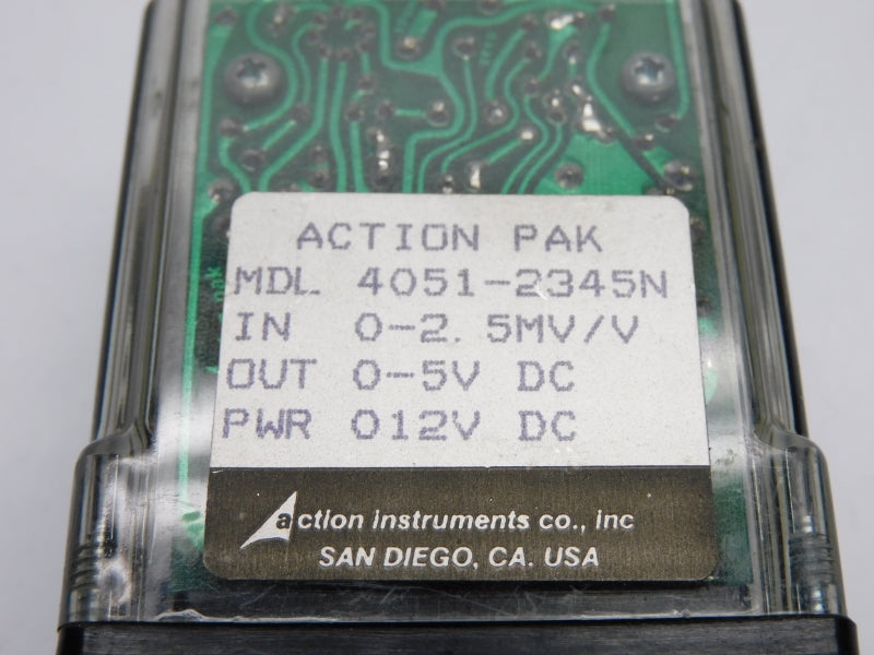 ACTION INSTRUMENTS MDL4051-2345N 12VDC UNMP