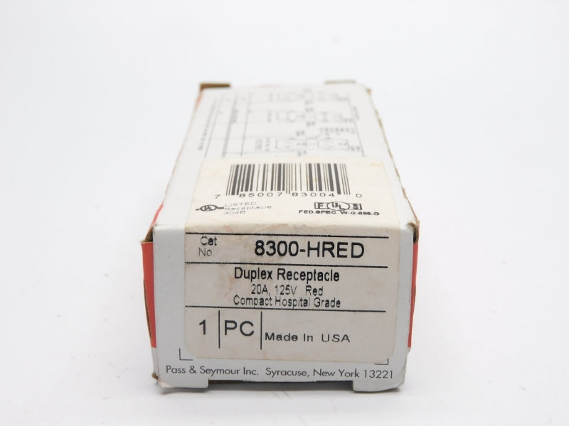 PASS&SEYMOUR LEGRAND 8300-HRED 125V 20A NSMP