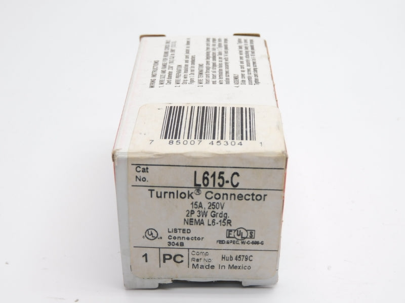PASS&SEYMOUR LEGRAND L615-C 250V 15A NSMP