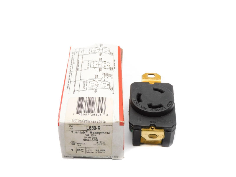 PASS&SEYMOUR LEGRAND L630-R 250V 30A NSMP