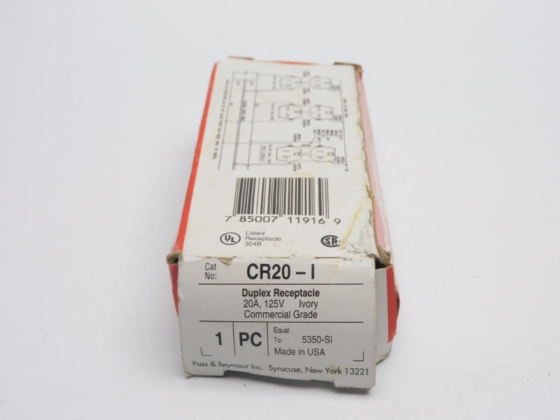 PASS&SEYMOUR CR20-I 125V 20A NSMP