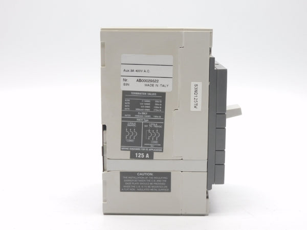 ABB S3NQ125TW 600V 125A NSMP