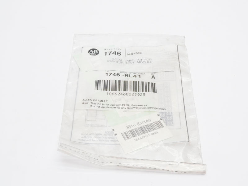 ALLEN BRADLEY 1746-RL41 SER. A NSMP