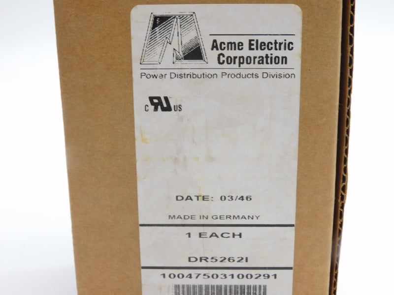 ACME ELECTRIC DR52621 NSMP