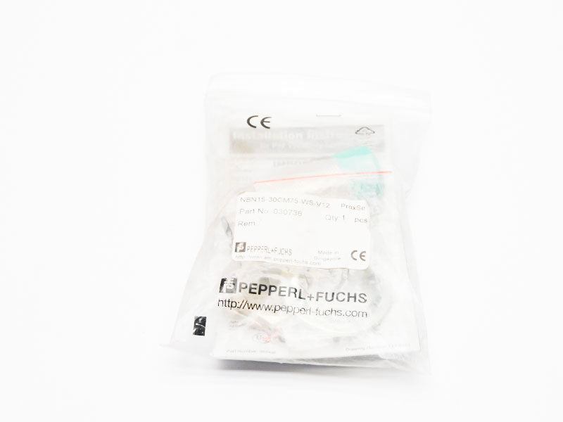 PEPPERL+FUCHS NBN15-30GM75-WS-V12 030738S 20-250VAC 2A NSMP