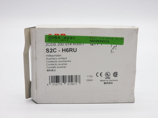 ABB 2CDS200914R0001 S2C-H6RU NSMP