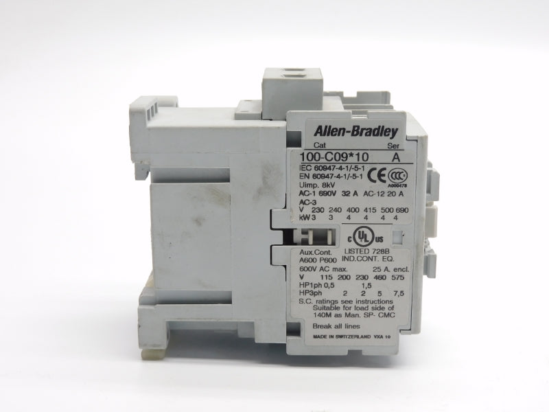 ALLEN BRADLEY 100-C09F10 SER. A 220-230/260V 32A UNMP