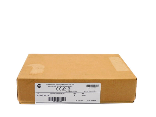 ALLEN BRADLEY 1756-OW16I SER. A F/W 3.003 DATE: 2016 NSFS