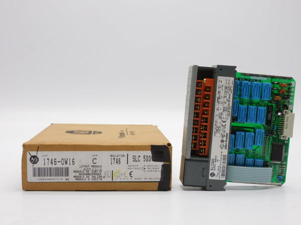 ALLEN BRADLEY 1746-OW16 SER. C 5-265VAC 15A NSMP