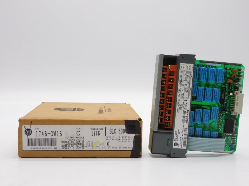 ALLEN BRADLEY 1746-OW16 SER. C 5-265VAC 15A NSMP