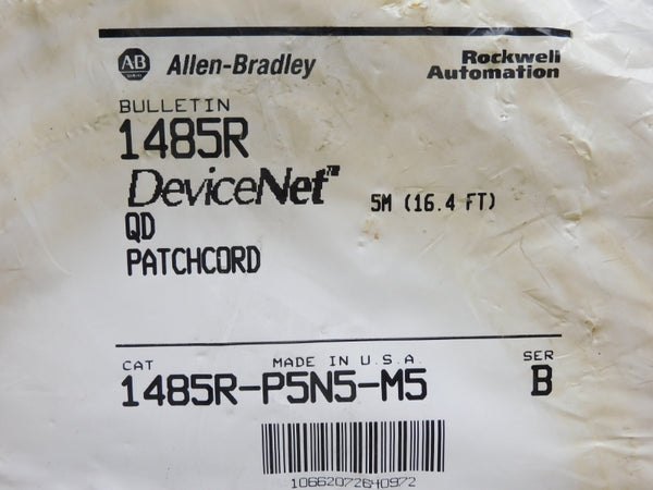 ALLEN BRADLEY 1485R-P5N5-M5 SER. B 5M NSMP