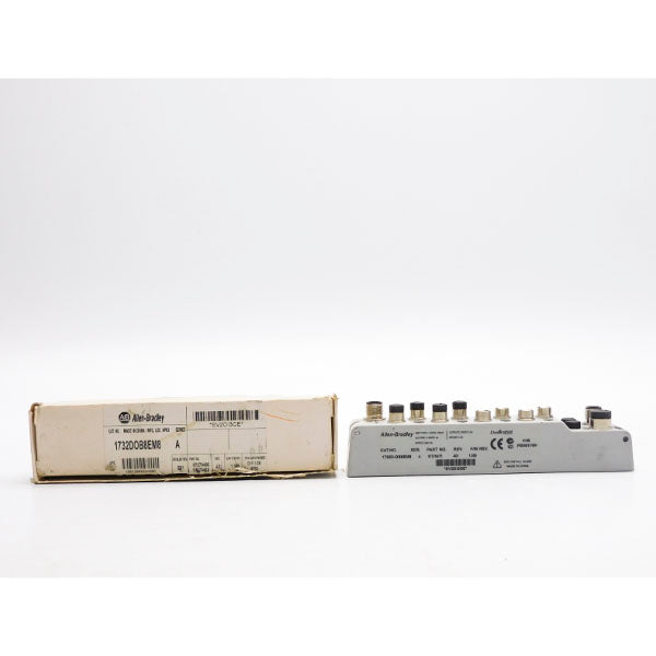 ALLEN BRADLEY 1732D-OB8EM8 SER. A F/W 1.009 30VDC 4A NSMP