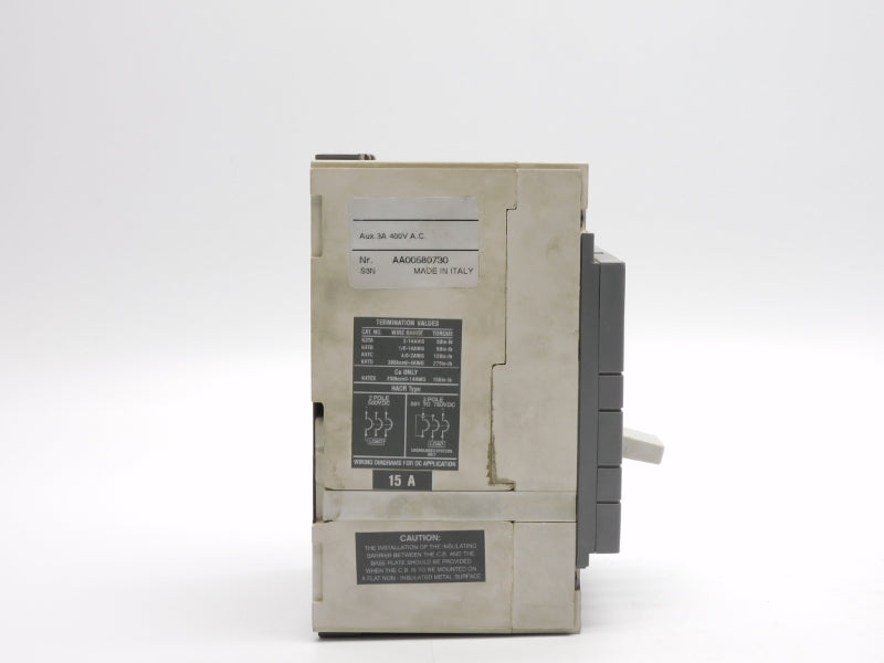 ABB AA00580730 S3N 750VDC 15A UNMP