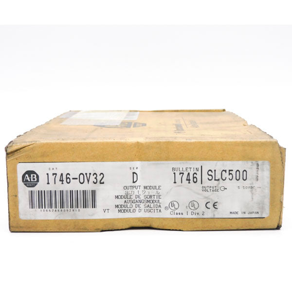 ALLEN BRADLEY 1746-OV32 SER. D 5-50VDC NSFS