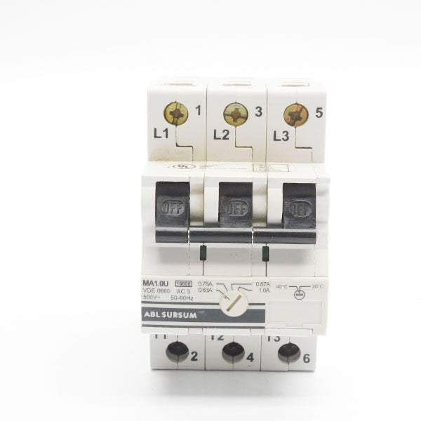 ABLSURSUM MA1.0U 500V 0.63-1.0A UNMP