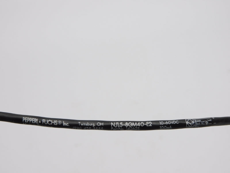 PEPPERL+FUCHS NJ1.5-8GM40-E2 14262S 10-60VDC NSMP
