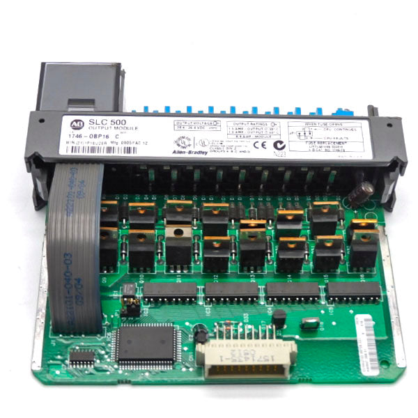 ALLEN BRADLEY 1746-OBP16 SER. C 20.4-26.4VDC 6.4A (NO DOOR) UNMP