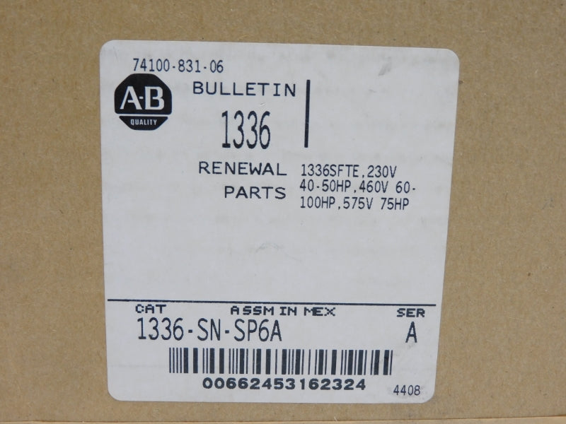 ALLEN BRADLEY 1336-SN-SP6A SER. A REV. 7 575V NSMP