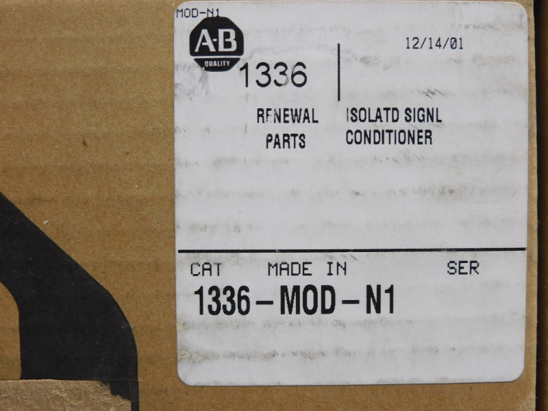 ALLEN BRADLEY 1336-MOD-N1 REV. 03 NSMP