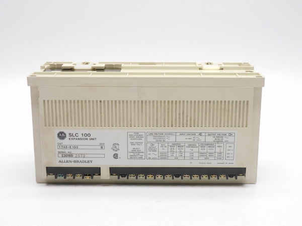 ALLEN BRADLEY 1745-E103 SER. B 100/200-120/240VAC UNMP