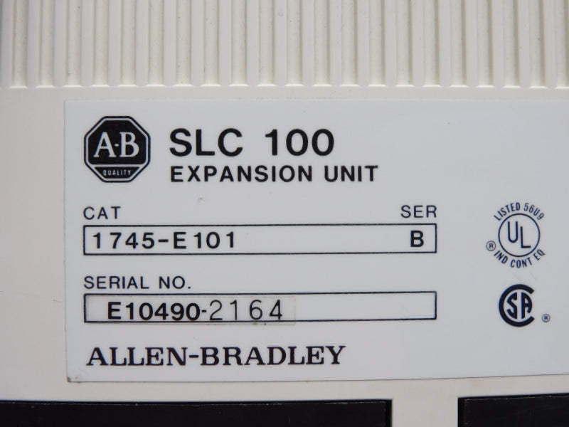 ALLEN BRADLEY 1745-E101 SER. B 10-250VAC 15A UNMP