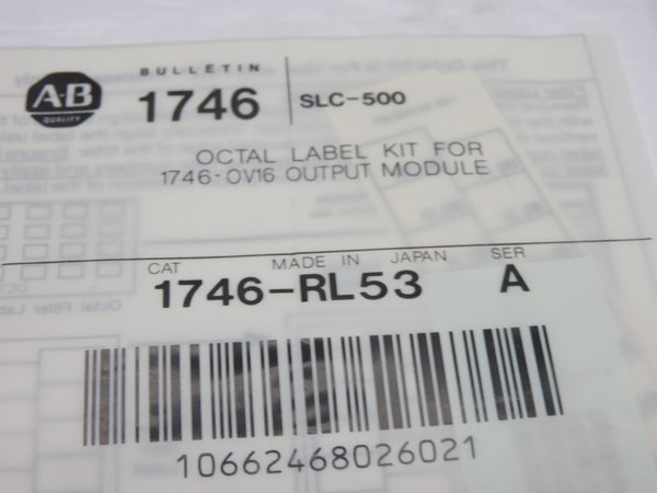 ALLEN BRADLEY 1746-RL53 SER. A NSMP