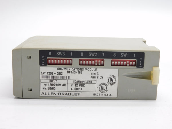 ALLEN BRADLEY 1203-GD2 SER. C F/W 2.05 120/240VAC NSNP