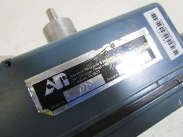 ADVANCE RESEARCH & ROBOTICS, INC. MODEL 110  UNMP