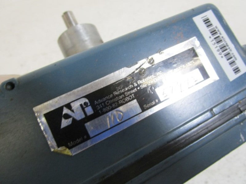 ADVANCE RESEARCH & ROBOTICS, INC. MODEL 110  UNMP