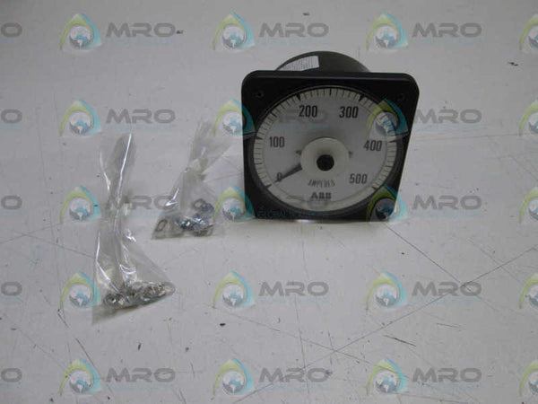 ABB AMPMETER 0-500AMP S73210190  NSMP