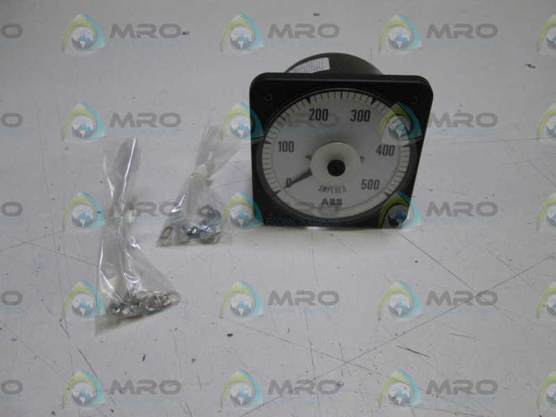 ABB AMPMETER 0-500AMP S73210190  NSMP