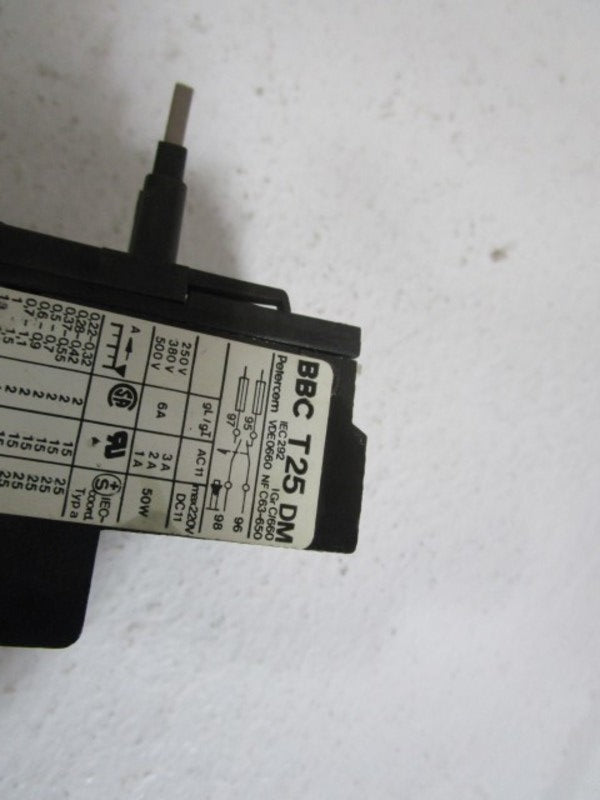 BBC RELAY 1,3-1,9A T25DM  UNMP