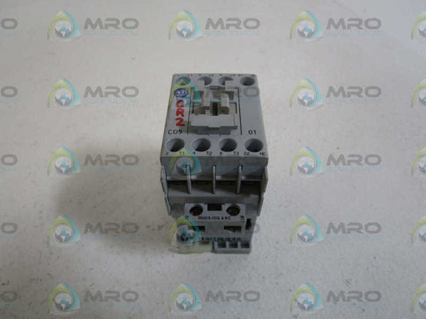 ALLEN BRADLEY 100-C09J01 SER. A CONTACTOR 24V  UNMP