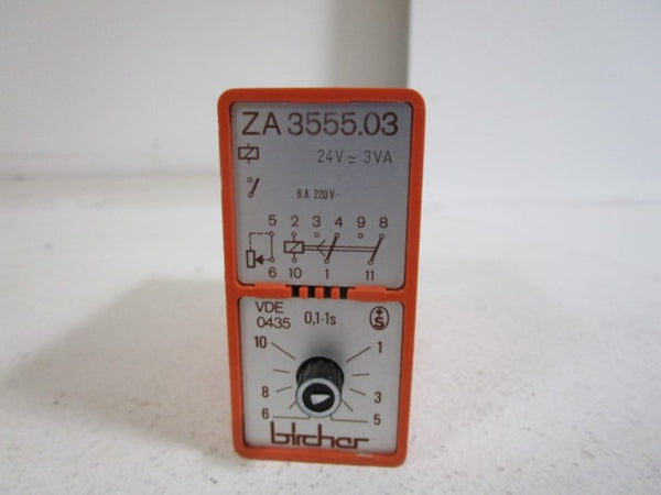 BIRCHER TIMING RELAY ZA3555.03  UNMP