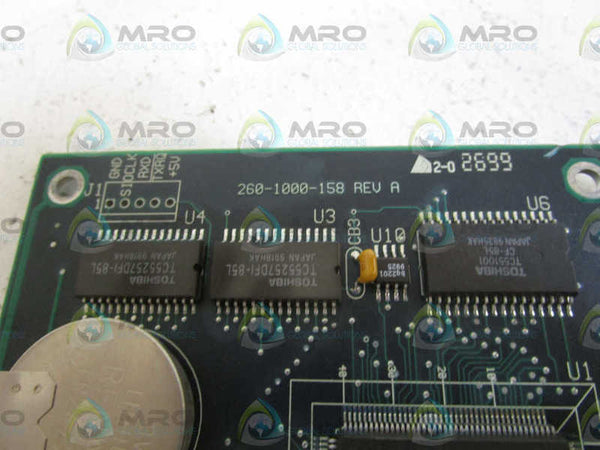 FANUC INTERFACE BOARD MODULE 260-1000-158 REV. A  UNMP