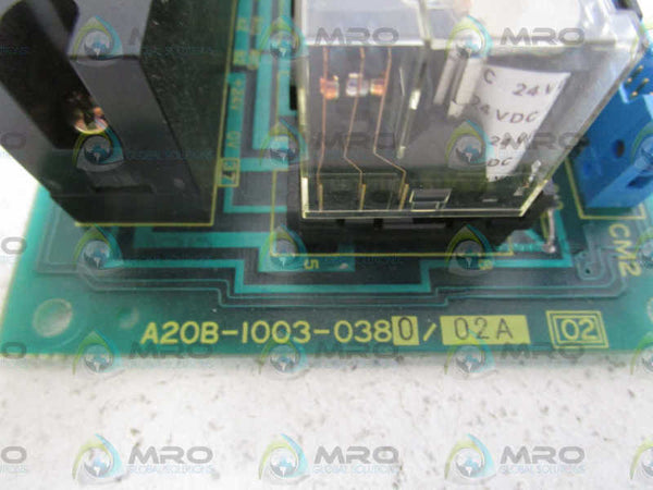 FANUC CIRCUIT BOARD A20B-1003-0380/02A  UNMP