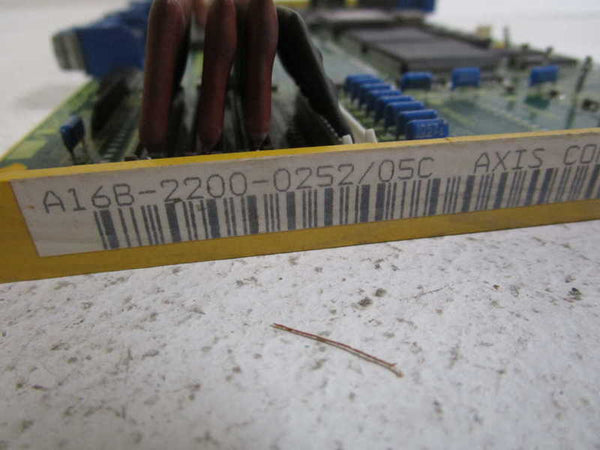 FANUC CIRCUIT BOARD A16B-220-0252/05C (REPAIRED)  UNMP